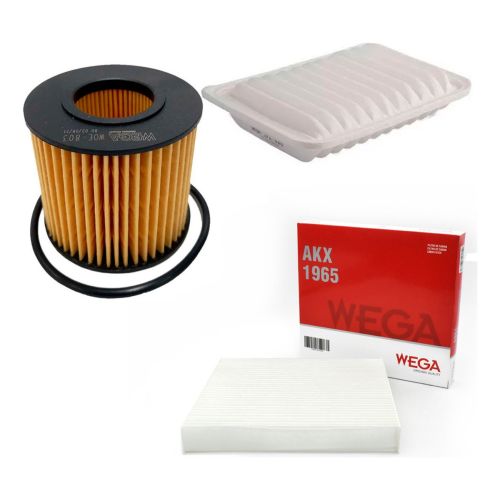 Kit Filtros Wega Toyota Corolla 1.33 VVT 101cv 2008 -->