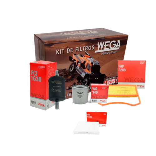 Kit Filtros Wega Volkswagen Up 1.0 75cv Mpi 2014