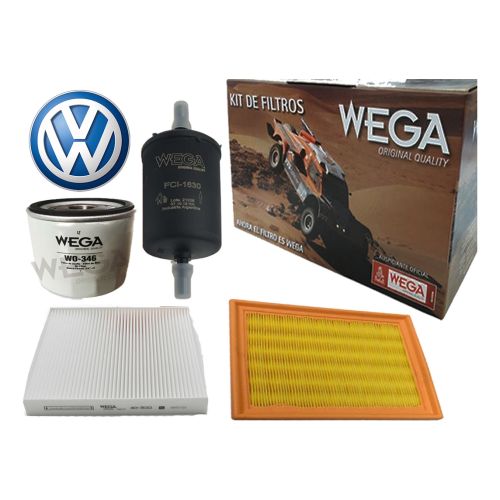 Kit Filtros Wega Volkswagen Gol Trend 1.6 101cv 2016 -->