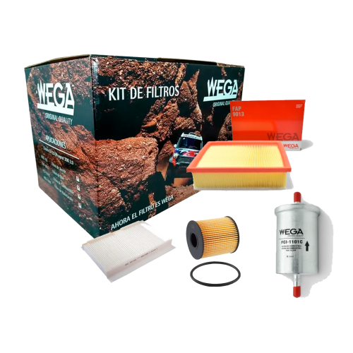 Kit Filtros Wega Citroen C4 2.0 16v 143cv 2007 -->