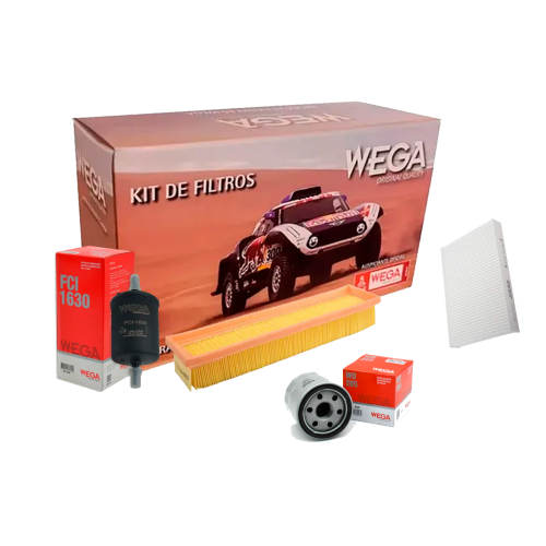 Kit Filtros Wega Renault Clio IV - Mio - 1.2 16V 2012 -->