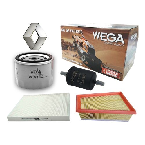 Kit Filtros Wega Renault Duster Oroch 1.6 16v 110cv 2015 -->