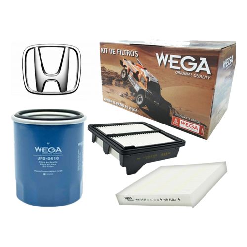Kit Filtros Wega Honda Fit 1.5 16v 120cv 2008/12