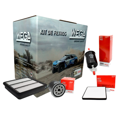 Kit Filtros Wega Chery Tiggo 2.0 16v 127cv 2008/16
