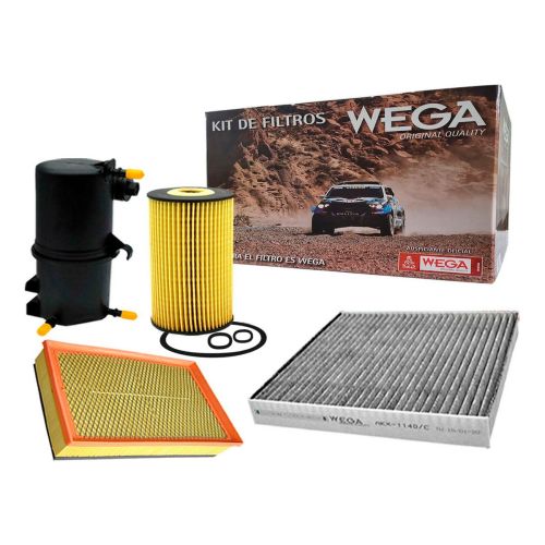 Kit Filtros Wega Volkswagen Amarok 2.0 TD 180cv 2016 -->