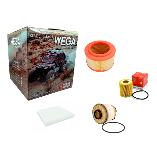 Kit Filtros Wega Ford Ranger 2.2 TDCI 125cv 2012/18