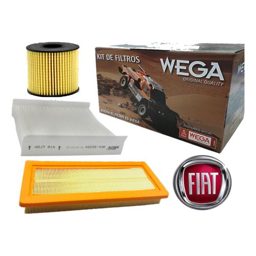 Kit Filtros Wega Fiat Qubo 1.4 L 8v 73cv 2012 -->