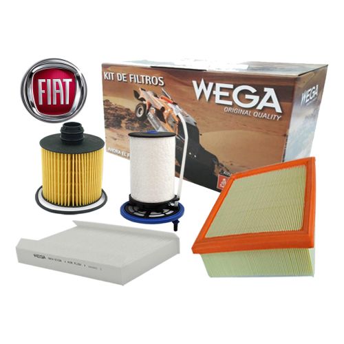 Kit Filtros Wega Fiat Toro 2.0 16v Multijet 2016 -->