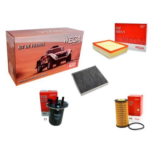 Kit Filtros Wega Nissan Frontier Nacional 2.3 190cv 2021 -->